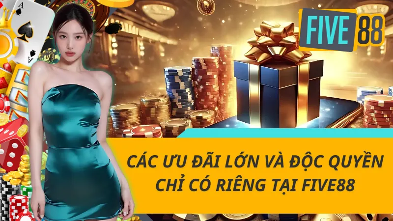 Các ưu đãi lớn và độc quyền chỉ có riêng tại Five88